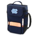 North Carolina Tar Heels Duet Wine & Cheese Tote - Navy