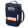 Pitt Panthers Duet Wine & Cheese Tote - Navy