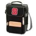 NC State Wolfpack Duet Wine & Cheese Tote - Black