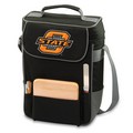 Oklahoma State Cowboys Duet Wine & Cheese Tote - Black