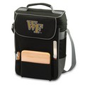 Wake Forest Demon Deacons Duet Wine & Cheese Tote - Black