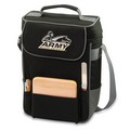 Army Black Knights Duet Wine & Cheese Tote - Black