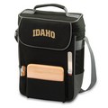 Idaho Vandals Embr. Duet Wine & Cheese Tote - Black