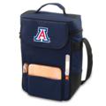 University of Arizona Embroidered Duet Wine & Cheese Tote Navy