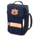 Auburn University Embroidered Duet Wine & Cheese Tote Navy
