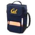 Berkeley Embroidered Duet Wine & Cheese Tote Navy