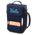 UCLA Printed Duet Wine & Cheese Tote Navy