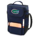 University of Florida Printed Duet Wine & Cheese Tote Navy