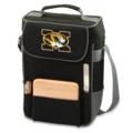 University of Missouri Embroidered Duet Wine & Cheese Tote Black