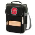 North Carolina State Printed Duet Wine & Cheese Tote Black