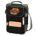 Oklahoma State Printed Duet Wine & Cheese Tote Black