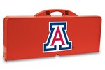 Arizona Wildcats Folding Picnic Table with Seats - Red