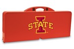 Iowa State Cyclones Folding Picnic Table with Seats - Red