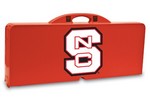 NC State Wolfpack Folding Picnic Table with Seats - Red