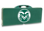 Colorado State Rams Folding Picnic Table with Seats - Green