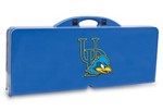 Delaware Blue Hens Folding Picnic Table with Seats - Blue