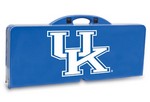 Kentucky Wildcats Folding Picnic Table with Seats - Blue