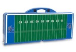 Memphis Tigers Football Picnic Table with Seats - Blue