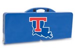 Louisiana Tech Bulldogs Folding Picnic Table with Seats - Blue