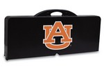 Auburn Tigers Folding Picnic Table with Seats - Black