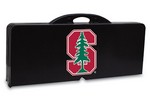 Stanford Cardinal Folding Picnic Table with Seats - Black