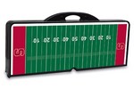 Stanford Cardinal Football Picnic Table with Seats - Black