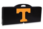 Tennessee Volunteers Folding Picnic Table with Seats - Black