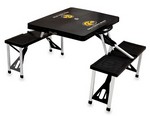 Southern Miss Golden Eagles Folding Picnic Table - Black