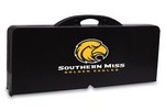 Southern Miss Golden Eagles Folding Picnic Table - Black