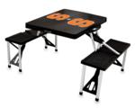 Syracuse University Black Folding Picnic Table