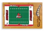 Louisville Cardinals Football Icon Cheese Tray