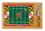 Maryland Terrapins Football Icon Cheese Tray