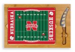 Nebraska Cornhuskers Football Icon Cheese Tray