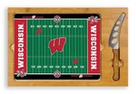 Wisconsin Badgers Football Icon Cheese Tray