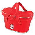 NC State Wolfpack Mercado Picnic Basket - Red