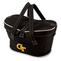 Georgia Tech Yellow Jackets Mercado Picnic Basket - Black