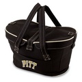 Pitt Panthers Mercado Picnic Basket - Black