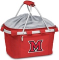Miami RedHawks Metro Basket - Red Embroidered