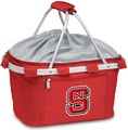 NC State Wolfpack Metro Basket - Red Embroidered