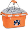 Auburn Tigers Metro Basket - Orange Embroidered