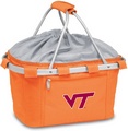 Virginia Tech Hokies Metro Basket - Orange Embroidered