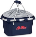Ole Miss Rebels Metro Basket - Navy Embroidered