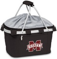 Mississippi State Bulldogs Metro Basket - Black Embroidered