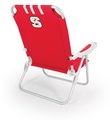 NC State Wolfpack Monaco Beach Chair - Red