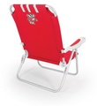 Wisconsin Badgers Monaco Beach Chair - Red