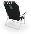 Delaware Blue Hens Monaco Beach Chair - Black