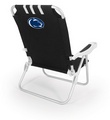 Penn State Nittany Lions Monaco Beach Chair - Black