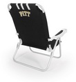 Pitt Panthers Monaco Beach Chair - Black
