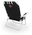 Texas Tech Red Raiders Monaco Beach Chair - Black