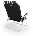 Texas Longhorns Monaco Beach Chair - Black